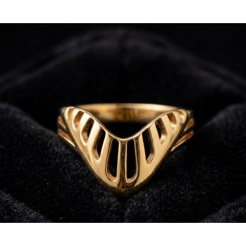 1-Gram Gold-Polished Artificial Ring - image 1